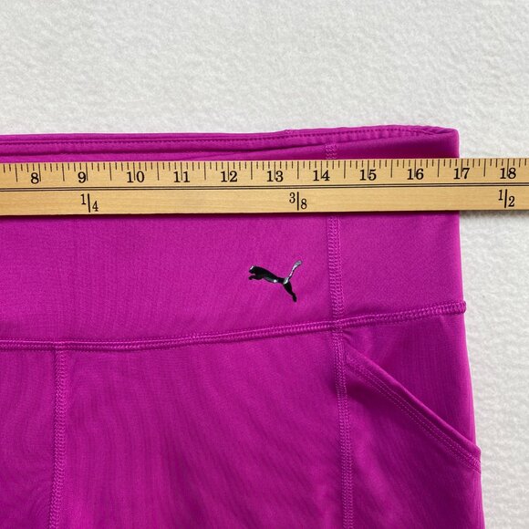 NWT Puma Leggings Womens 1X Hot Pink Drycell Running Training Pants $45 - Picture 7 of 10